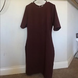 H&M Maroon Dress
